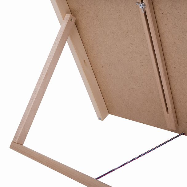 Мольберт настольный из липы, регулируемый верхний держатель, 68х45х38 см, BRAUBERG ART DEBUT, 192340 - Вид 8