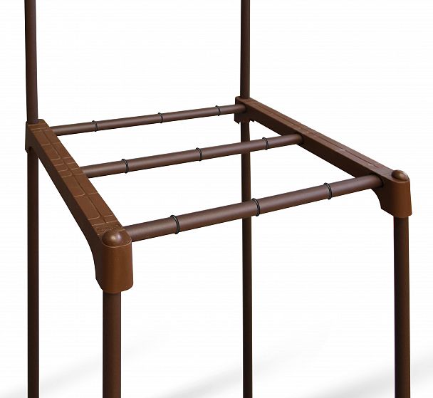 Вешалка Sheffilton SHT-SUR4 коричневый муар/коричневый - Вид 5