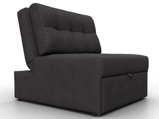 Кресло-кровать Лига-107 (80) Замша коричневый - Вид 3