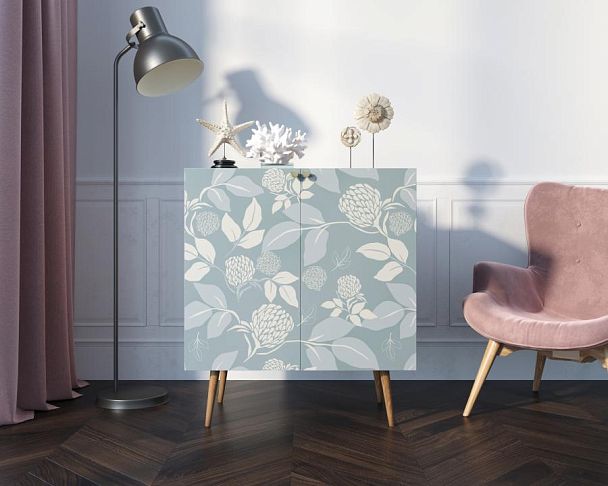 Комод Berber две дверки малый 39 принт арт BB38/Print_39 - Вид 4