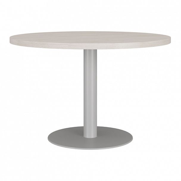 Стол переговорный Zion 120x120x76 светлый дуб - Вид 1