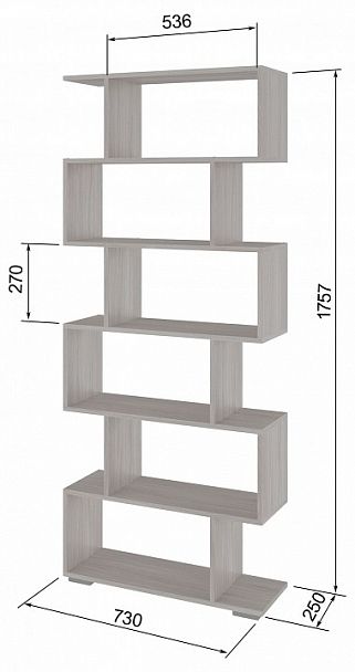 Стеллаж Оптима - Вид 5
