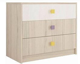 Агнешка М5 Комод туя/бел лист (СНЯТ) туя/бел лист - Фото предпросмотра