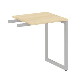 Metal System Quattro Приставной элемент на О-образном м/к 40БО.ПР-1 Акация/Серый металл 600*600*750 - Фото предпросмотра