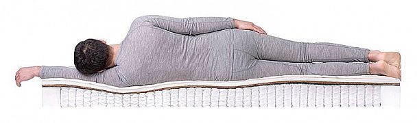 Матрас двуспальный Eco Foam Hard S-1000 2000x1800 - Вид 3