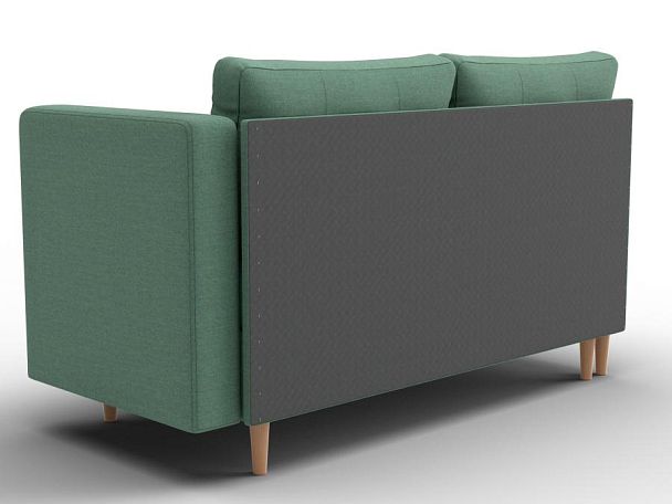 Кушетка Лига-098 Рогожка зеленый - Вид 5