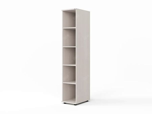 ЛАЙТ / LIGHT RLG026-35x55 Узкий стеллаж 35x55x183 Дуб Молочный - Вид 1