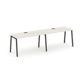 Стайл Проджект Рабочая станция 1 сторон. SN-4A.ORS-001 Дуб Наварра/Металл Антрацит 1960*600*750 - Фото предпросмотра