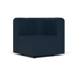 Угловая секция Юнона Un/ygl экокожа синяя CN1128 - Фото предпросмотра