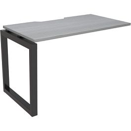 Модуль линейный на металлокаркасе НТМП.О-200Э Лиственница/Антрацит 2000x730x750 Аргентум-МП - Фото предпросмотра
