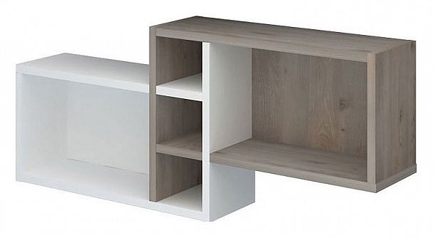 Полка книжная Домино нельсон ПК-20 Белый/Нельсон - Вид 1