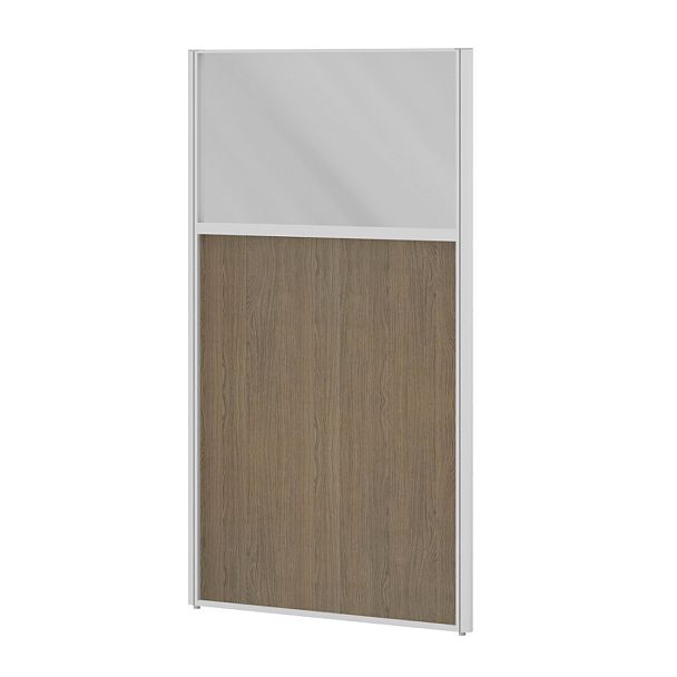 Модуль комбинированный "Мобильные офисные перегородки «Ритм»"  ПК-РТМ-МДК138х80С/Д-В1-695 дуб шамони - Вид 1