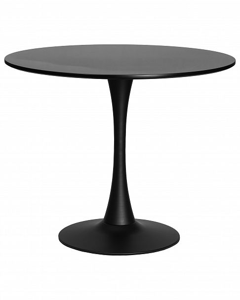 Стол обеденный MIA (черная столешница, черное основание) - Вид 2