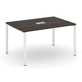 Concept Стол переговорный (1 столешница) CN.PRG-013 Дуб Мали/Металл Белый 1380*980*750 - Фото предпросмотра