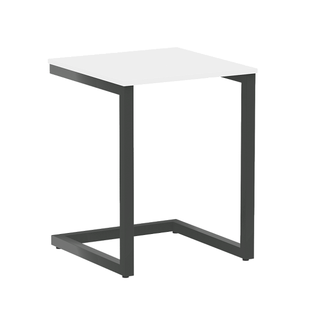 Home Office Стол письменный VR.SP-2-58 Белый бриллиант/Антрацит металл 580*600*750 - Вид 1