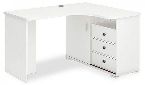 Стол письменный Домино СР-145С Белый правый - Вид 1