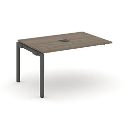 Style Project Проходной наб. элем. перег. стола SN-5P.NSPRG-004 Вяз Благородный/Металл Антрацит 1580 - Фото предпросмотра