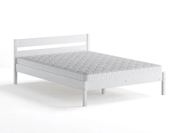 Кровать деревянная Мечта 1600х2000, береза, цвет белый - Вид 2