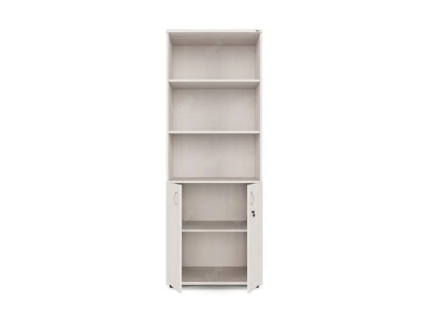 ЛАЙТ / LIGHT RLG037-70x55 Шкаф комбинированный 70x55x183 Дуб Молочный - Вид 2