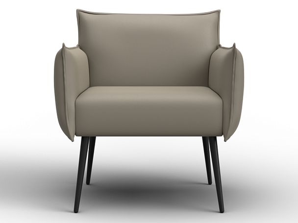 Кресло Лига-083 Экокожа бежевый - Вид 2