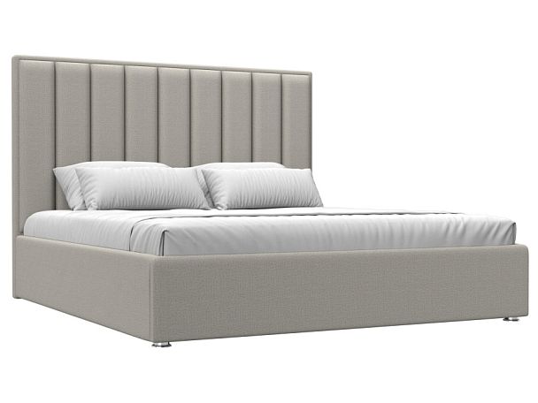 Кровать интерьерная Афродита 180 Рогожка бежевый - Вид 1