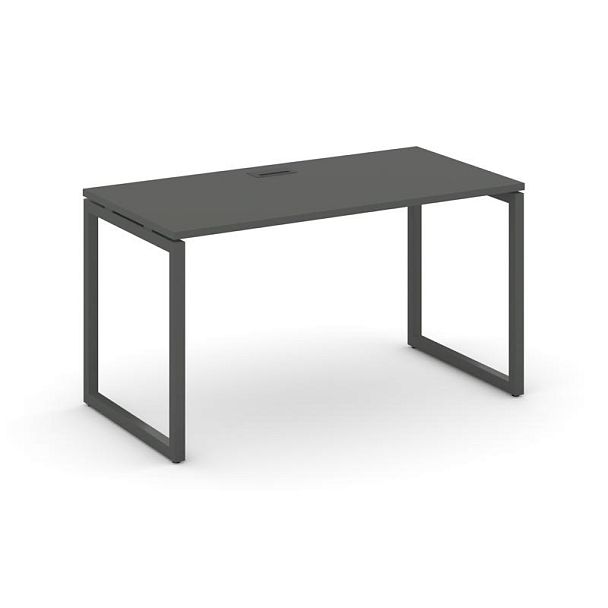 Стайл Проджект Стол письменный SN-4O.SP-012 Антрацит/Металл Антрацит 1180*700*750 - Вид 1