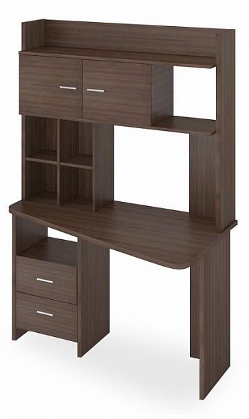 Стол компьютерный Домино Lite СКЛ-Трап120+НКЛХ-120 Шамони правый - Вид 1