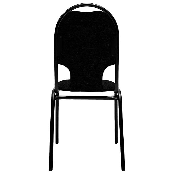 Стул для посетителей РС02М, черный каркас, ткань черная - Вид 7