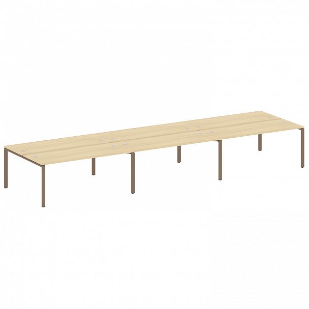 Рабочая станция "Metal System" БП.СМ-6.5 акация/мокко - Вид 1