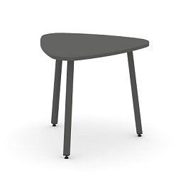 Стайл Проджект Стол переговорный SN-4.SPRG-70.3 Антрацит/Металл Антрацит 900*900*750 - Фото предпросмотра