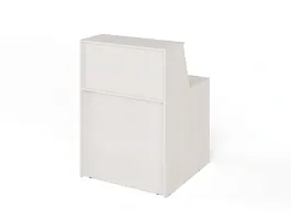 ЛАЙТ / LIGHT RLG065-8x8 Блок ресепшн 80x80x125 Дуб Молочный - Фото предпросмотра