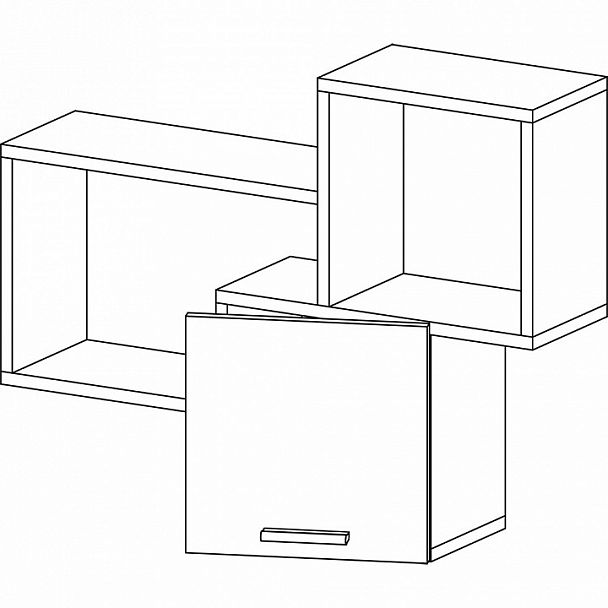 Полка комбинированная Флэш-21 - Вид 2