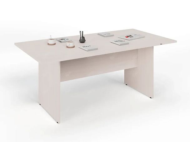 ЛАЙТ / LIGHT RLG009-18x9 Конференц-стол 180x90x75 Дуб Молочный - Вид 4