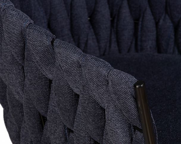 Стул обеденный DOBRIN MATILDA (синяя ткань (LAR-275-29)) - Вид 7