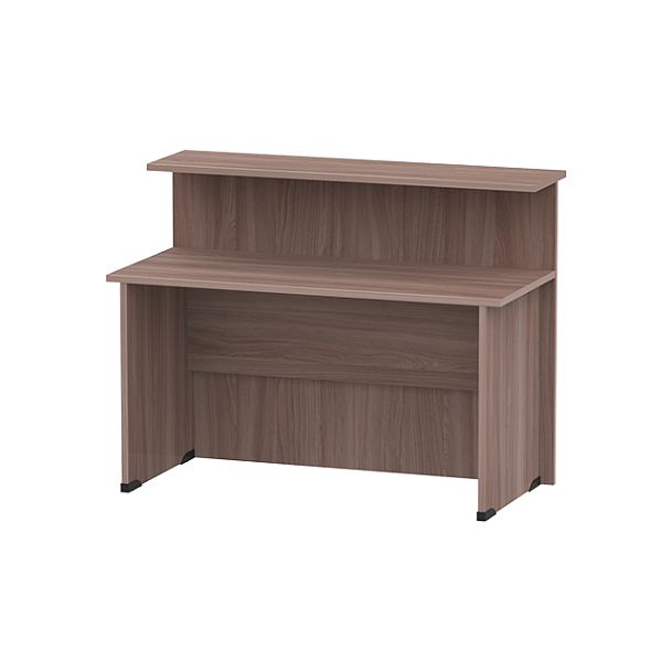 Стойка ресепшн прямая СР-150/60 ясень шимо темный - Вид 2