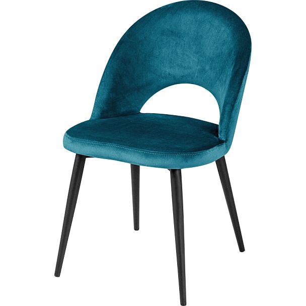 Стул кухонный Рэди изумрудный велюр/черный - Вид 1