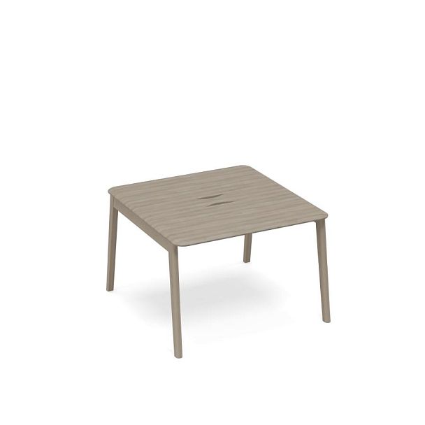 Стол для переговоров с кабель-каналом WOOD Time wood ТМ В2 153 вяз либерти - Вид 1