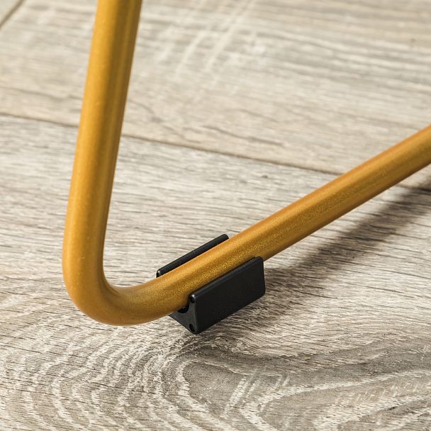 Стул Lars тёмно-серый/Линк золото - Вид 13