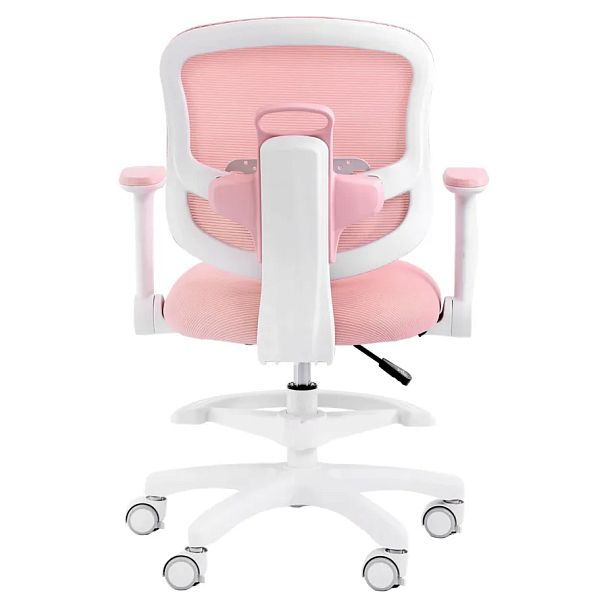 Кресло детское с подставкой для ног BRABIX KIDS "MG-215", сетка/ткань TW, розовое, 533311 - Вид 5