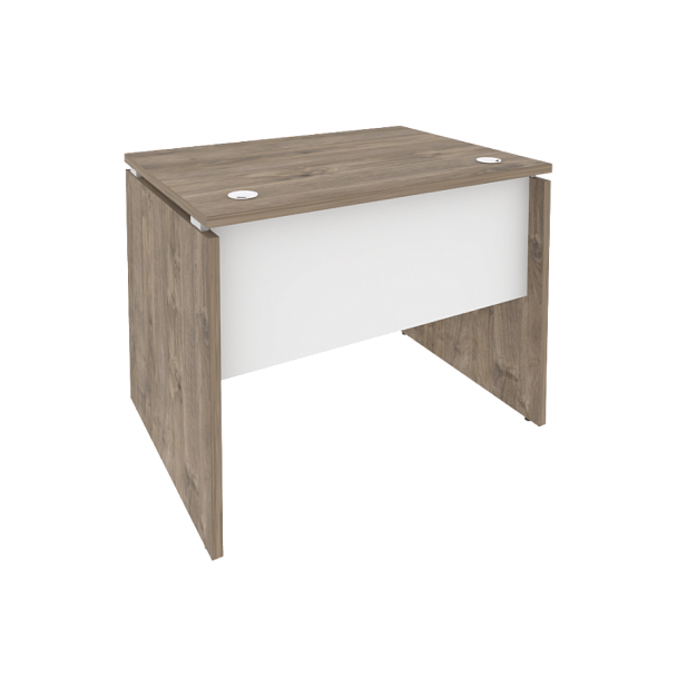 Onix Стол письменный O.SP-1.7 Тиквуд темный/Белый бриллиант 980*720*750 - Вид 1