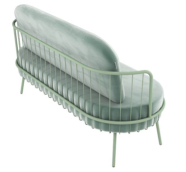 Диван Sheffilton SHT-SF8 нежная мята/мятный - Вид 4