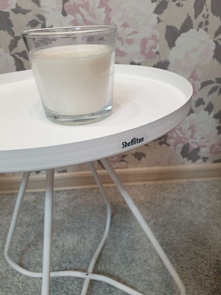 Столик журнальный Sheffilton SHT-CT3 белый муар - Вид 10