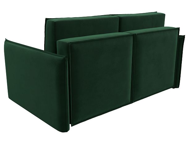 Диван прямой Либерти мини Велюр зеленый - Вид 6