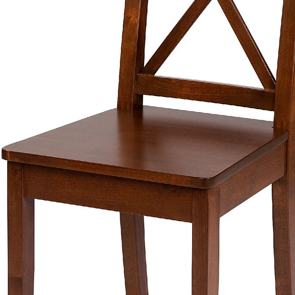 Комплект деревянных стульев с жестким сиденьем Бергольф Темный орех, 2 шт. - Вид 10