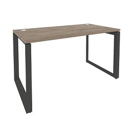 Onix Стол рабочий на О-образном м/к O.MO-SP-3.7 Тиквуд темный/Антрацит металл 1380*720*750 - Фото предпросмотра