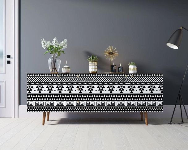 Комод Berber удлиненный принт 19 арт BB11/Print_19 - Вид 4