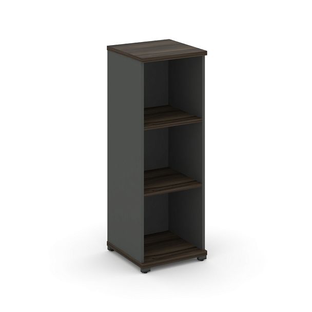 Concept Стеллаж 1 узкая секция, 3 ниши CN.STU-310 Дуб Мали/Антрацит/Металл Антрацит 420*420*1186 - Вид 1