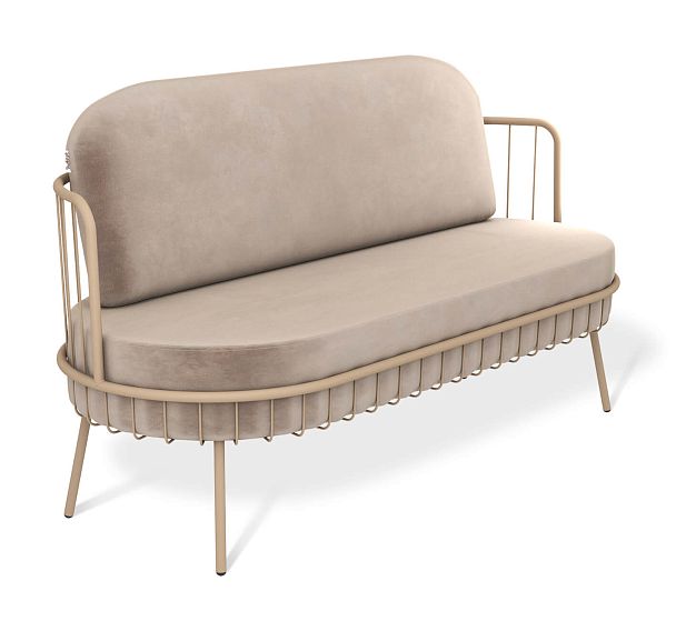 Диван Sheffilton SHT-SF8 латте/кофейный - Вид 2