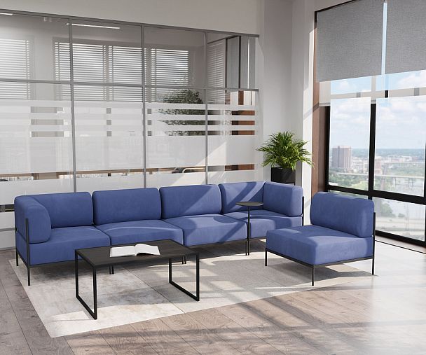 Rio Модуль 1М РСЕ-01 Velvet Lux 14/Металл Черный 810*810*770 - Вид 4