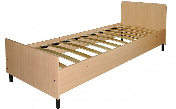 Кровать ЛДСП "К 61.О" 0.8х1.9 скруглённая - Вид 1